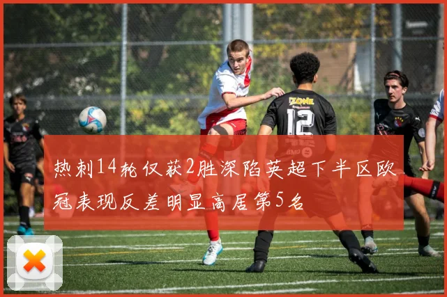 热刺14轮仅获2胜深陷英超下半区欧冠表现反差明显高居第5名