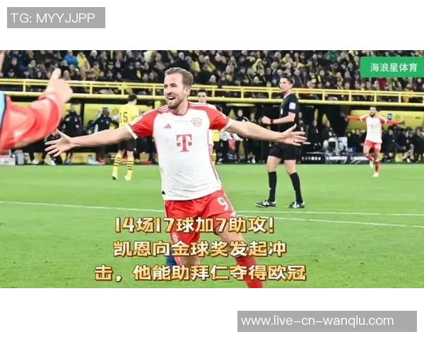 凯恩谈金球希望：进球数可观但需赢得世界杯或欧冠才能实现